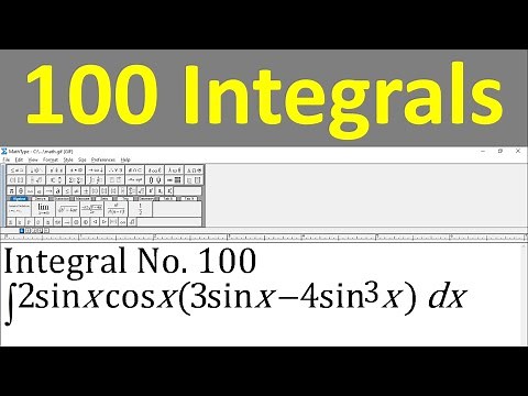 100 Integrals