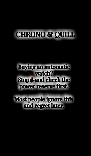 Before Buying an Automatic Watch… Check This First #horology #watch #watchesandwonders