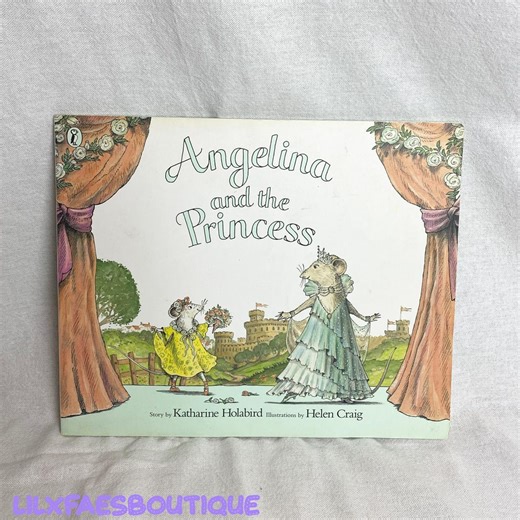 2001 Angelina Ballerina & the Princess Paperback - Etsy