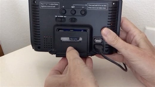 Watch DreamSky Auto Set Alarm Clock  on Amazon Live