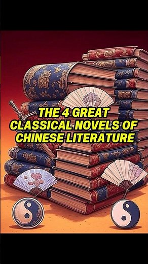 The 4 Great Classical Novel of Chinese Literature #chinesehistory #chineseculture
