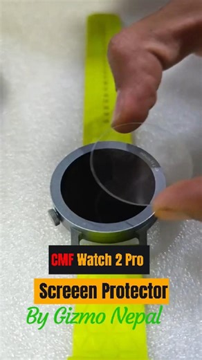 Part 682 | Cmf Watch 2 Pro Screen Protector....#gizmonepal #cmfphone2pro #screenprotector #pmma
