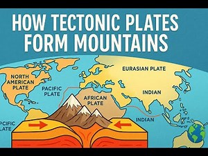 "How Tectonic Plates Form Mountains, Plate Boundaries Explained Simply" #tectonicplates #promptware