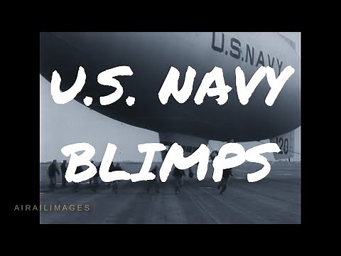 Wartime Navy Blimps Fill the Sky