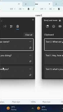Pc clipboard trick that saves your time #tutorial #tech #copypaste