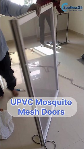 UPVC Mosquito mesh installation