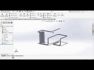 Solidworks Tutorial 3D sketch and Composite Curve