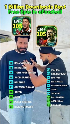 Best Free Epic Card From 1 Billion Downloads Campaign Pack In eFootball 2026 #efootball #pes #viral