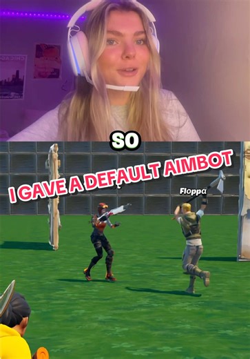 Aimbot Fails: Default Struggles in Fortnite 1v1