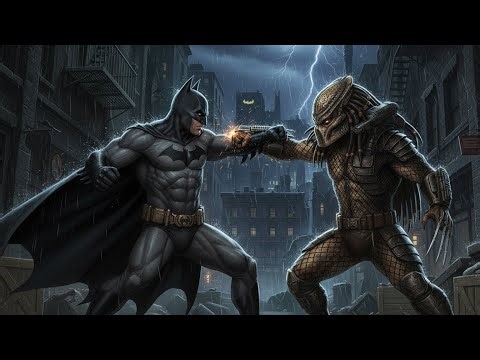 Batman vs Predator: The Ultimate Night Hunt