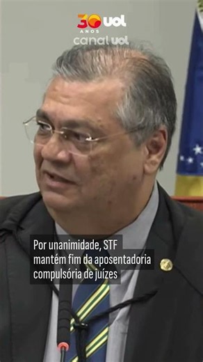 STF mantém, por unanimidade, fim da aposentadoria compulsória de juízes