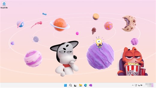 Conozca la función secreta de Windows 11 para poner stickers en el escritorio