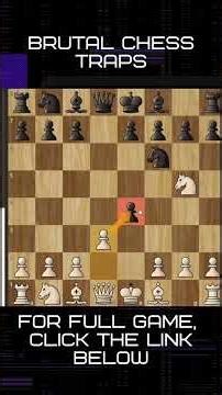 Chess Trap to Win the Queen