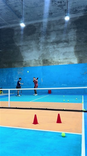 Two-Handed Backhand Topspin Drop