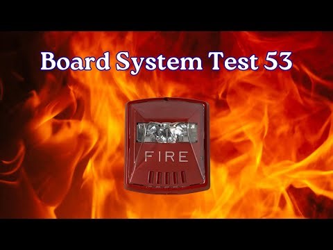 Board System Test 53 with the Fire Lite MS-4424B