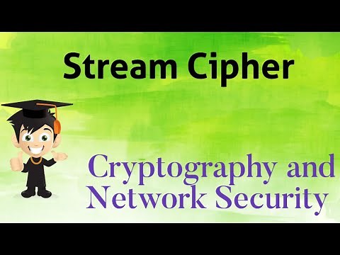 Stream Cipher in Cryptography|| Cryptography and Network Security