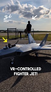 509K views · 4.9K reactions | VR-Controlled Fighter Jet! ✈️ #fighterjet #jets #rc | Supercar Blondie | Facebook