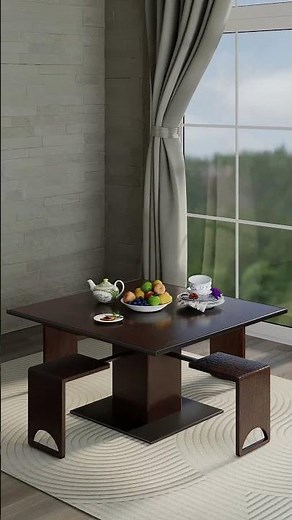 Multifunctional combination table design #furnituredesign#home design