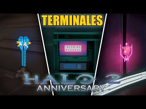 LOCALIZACION de todas las TERMINALES de Halo 2 Anniversary | Guia Halo 2 Anniversary