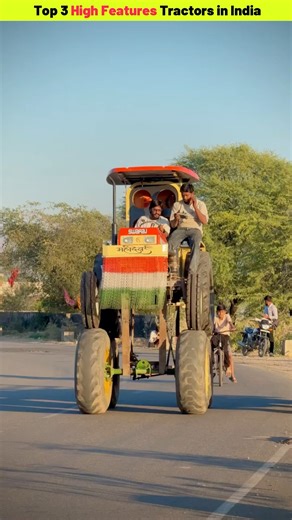 Top 3 Highest Features Tractors in India 😱 ||| #shortbeta #short