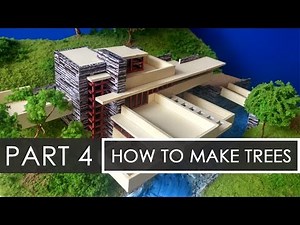 Part 4 | How to make Trees | Falling waters | Architecture Model Making
