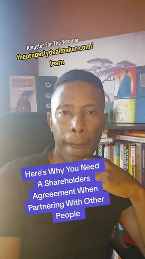 3.8K views · 51 reactions | Here's Why You Need A Shareholders Agreement When Partnering With Others #incomeproducingrealestate #aslamdutoit #thepropertydealmaker #propertyeducation #propertydeveloper #propertyknowledge #propertyinvestingtips #commercialpropertyinvestment #CommercialPropertyFinance #investments | The Property Dealmaker | Facebook
