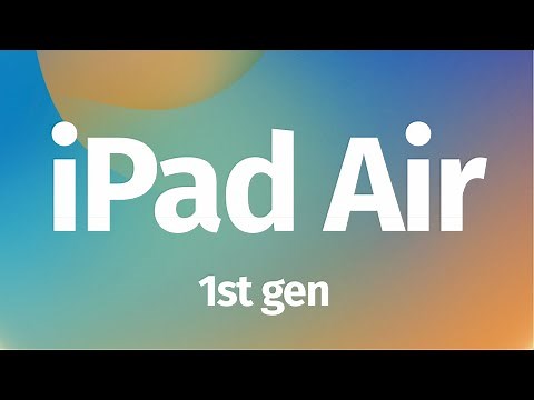 Can you update iPad Air 1st gen to iPadOS 16?