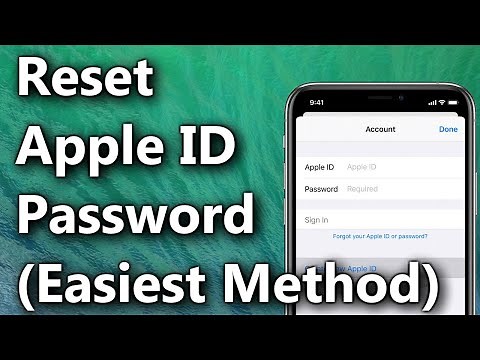 How To Change/Reset Apple ID Password (Easiest Method)