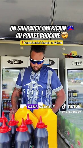 Sandwich Américain au Poulet Boucané