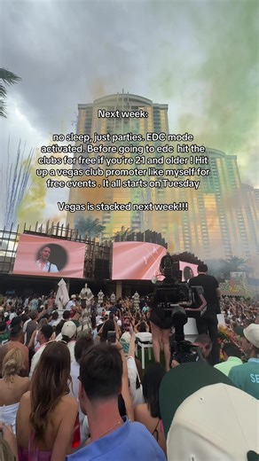 Experience EDC Week: Free Vegas Club Parties