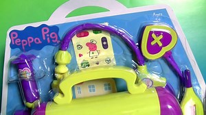 Nurse Peppa's Medical Case Toy Nickelodeon Cartoon Peppa Pig Kinder Christmas Shopkins | Fun Toyz Collector