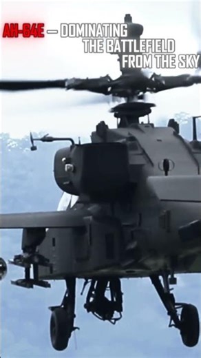 AH-64E Apache in Action – Combat Test & Live Fire 🔥#AH64E##AttackHelicopter#MilitaryPower#Hellfire
