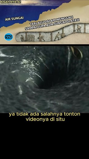 Pusaran Air Besar Tiba Tiba Muncul di Sungai yang Tenang, Ada Apa di Bawahnya?