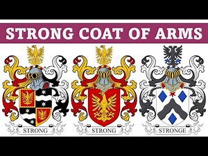 Strong Coat of Arms & Family Crest - Symbols, Bearers, History