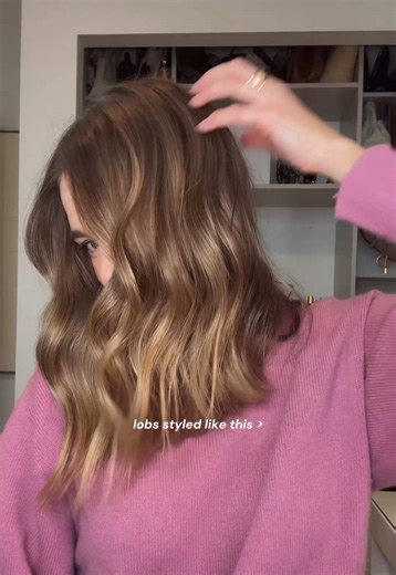 Loving My New Lob Haircut and Curling Tutorial