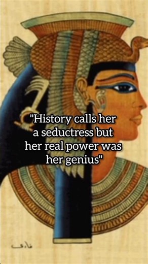 The Real Cleopatra: The Genius Pharaoh Who Spoke 9 Languages. #history #art #cleopatra