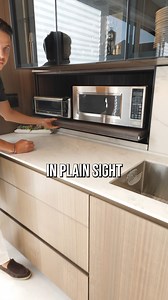 1.4M views · 12K reactions | A slick kitchen feature you didnt know you needed right now! a guillotine cabinet so you can store all those unsightly appliances in the coolest way possible | Thekitchenguy | Facebook