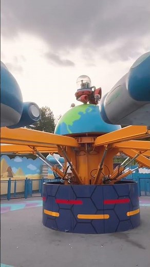 Cbeebies land Go Jetters Vroomster Zoom ride!!!