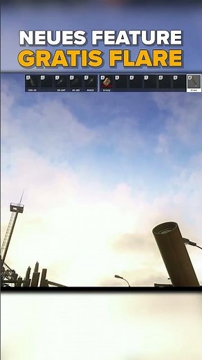 Neues FEATURE nach Update: Flares in Equipment Slots!