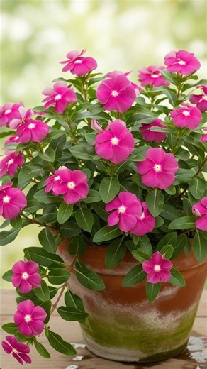 Growing simple method of periwinkle flower plant | Easy gardening trick