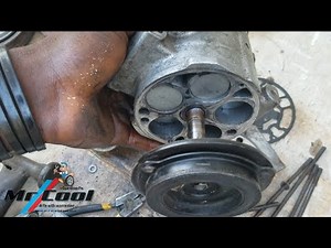 How To Repair Car AC Compressor pt2