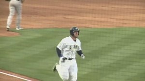WOW! Tim Tebow Hits Home Run in First at Bat