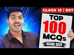 TOP 100 MCQ IN BUSINESS STUDIES LIVE | CLASS 1 BOARD EXAM 2025