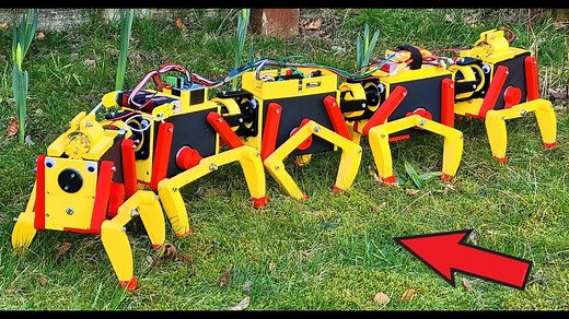 Making a Robot Centipede That Walks Like a Centipede