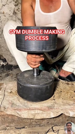 The Dumbbell Making Process #viral #shorts