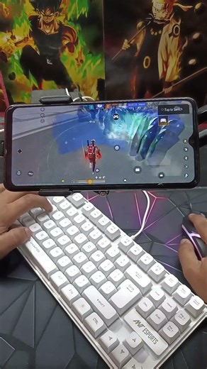 Free Fire keyboard mouse ⌨️ 🖱 📲 gameplay #ggmousepro2​ #shorts​ #freefire​ #viralvideo​