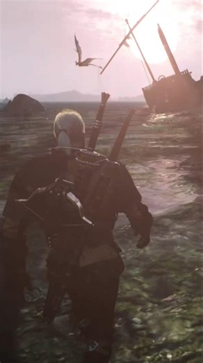 Witcher 3 Beautiful Dragon Scene 🐉 | Feels Like Game of Thrones | PS5 Graphics