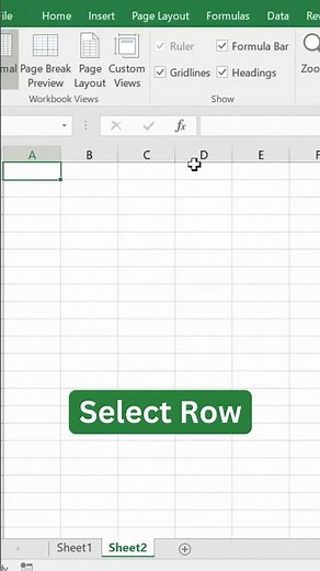 How to Select Rows and Columns in Excel Fast