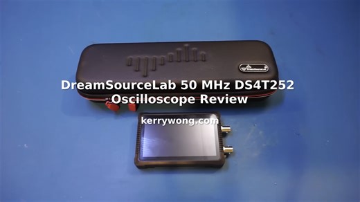 梦源璞石DS4T252平板示波器老外评测(1080P)
