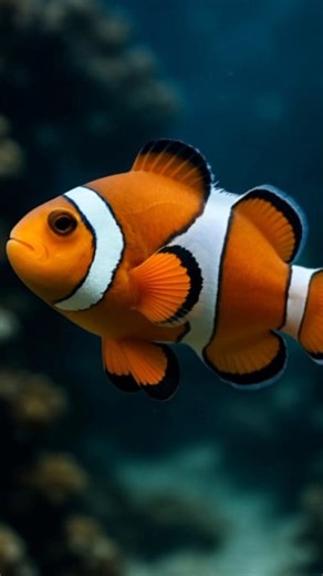 Clownfish🤡🐠 The Tiny Ocean Guardians | All About Animals @topfans Clownfish, the real inspiration behind Nemo, are brightly colored reef fish found in the Pacific and Indian Oceans. With over 30 species, they’re known for their unique bond with sea anemones, where a protective slime coat allows them to live safely among the venomous tentacles. In this partnership, clownfish clean and feed the anemone while gaining shelter and protection. Interestingly, all clownfish are born male—when the domi